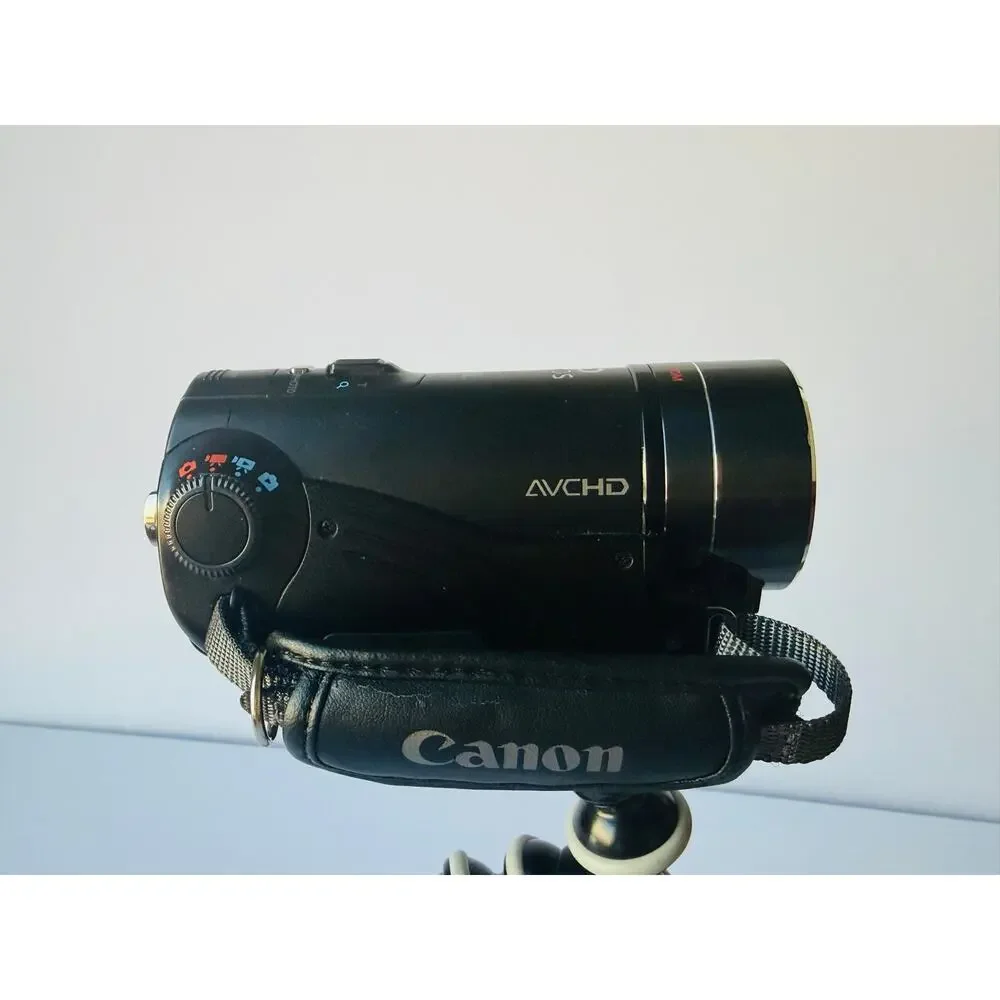 Canon VIXIA HF10 HD Camcorder Bundle Joby Tripod Remote Tested Works